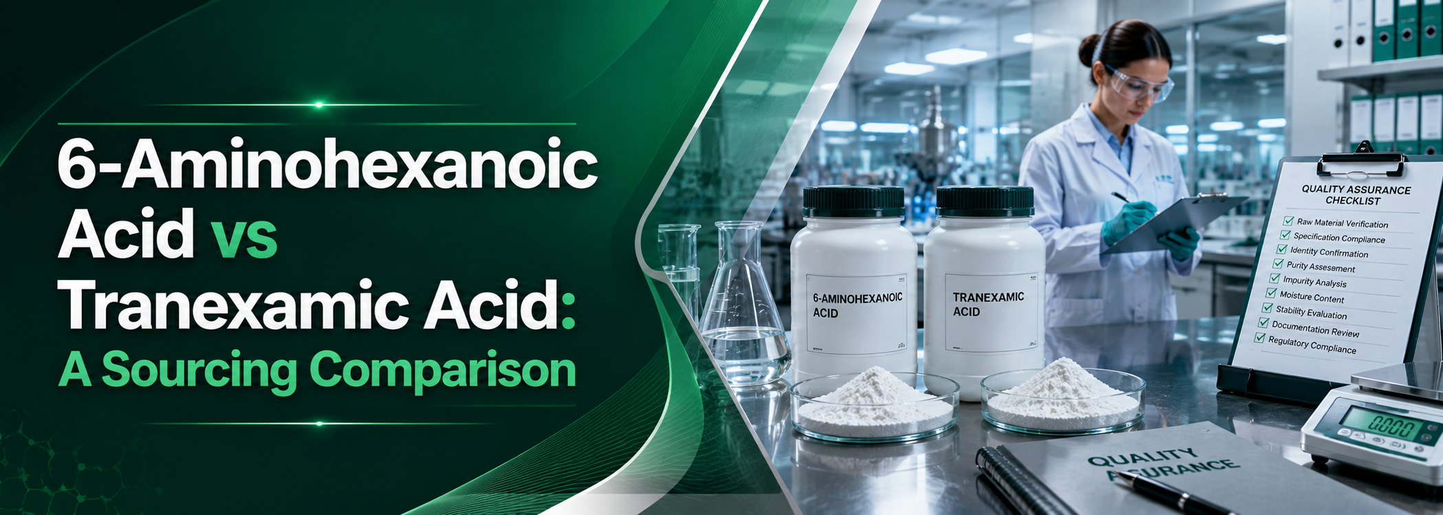6-Aminohexanoic Acid vs Tranexamic Acid: A Sourcing Comparison